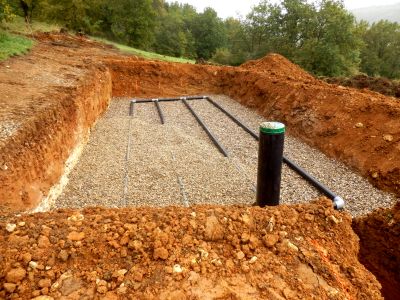 Septic System Piping